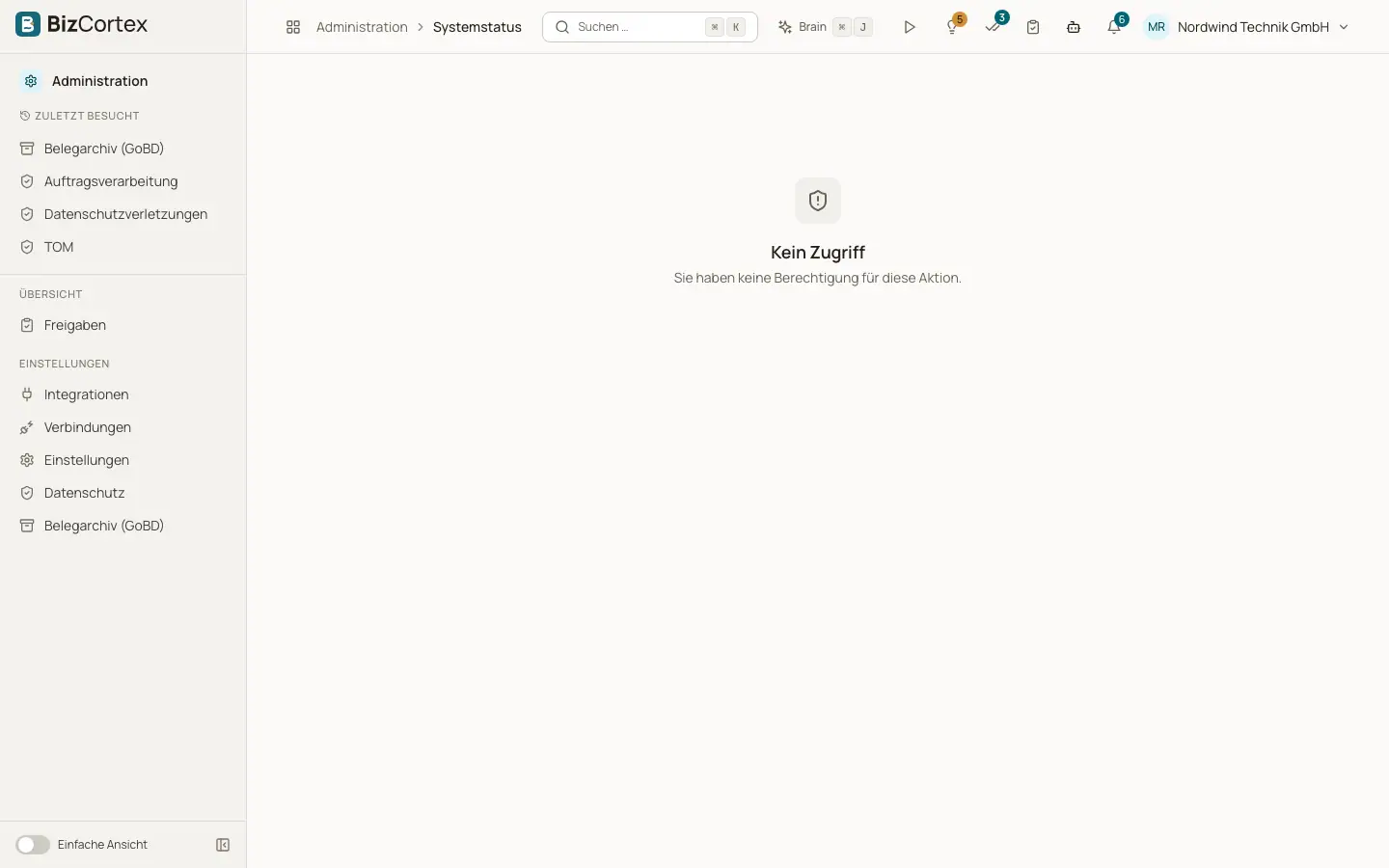 Systemstatus