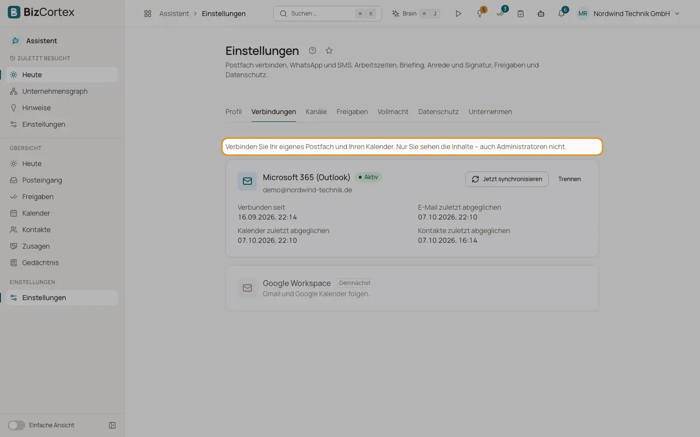 Erste Schritte