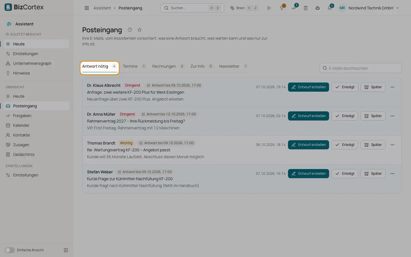 Posteingang