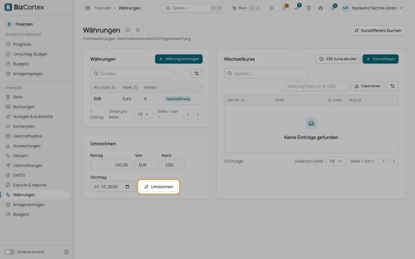 Währungsrechner