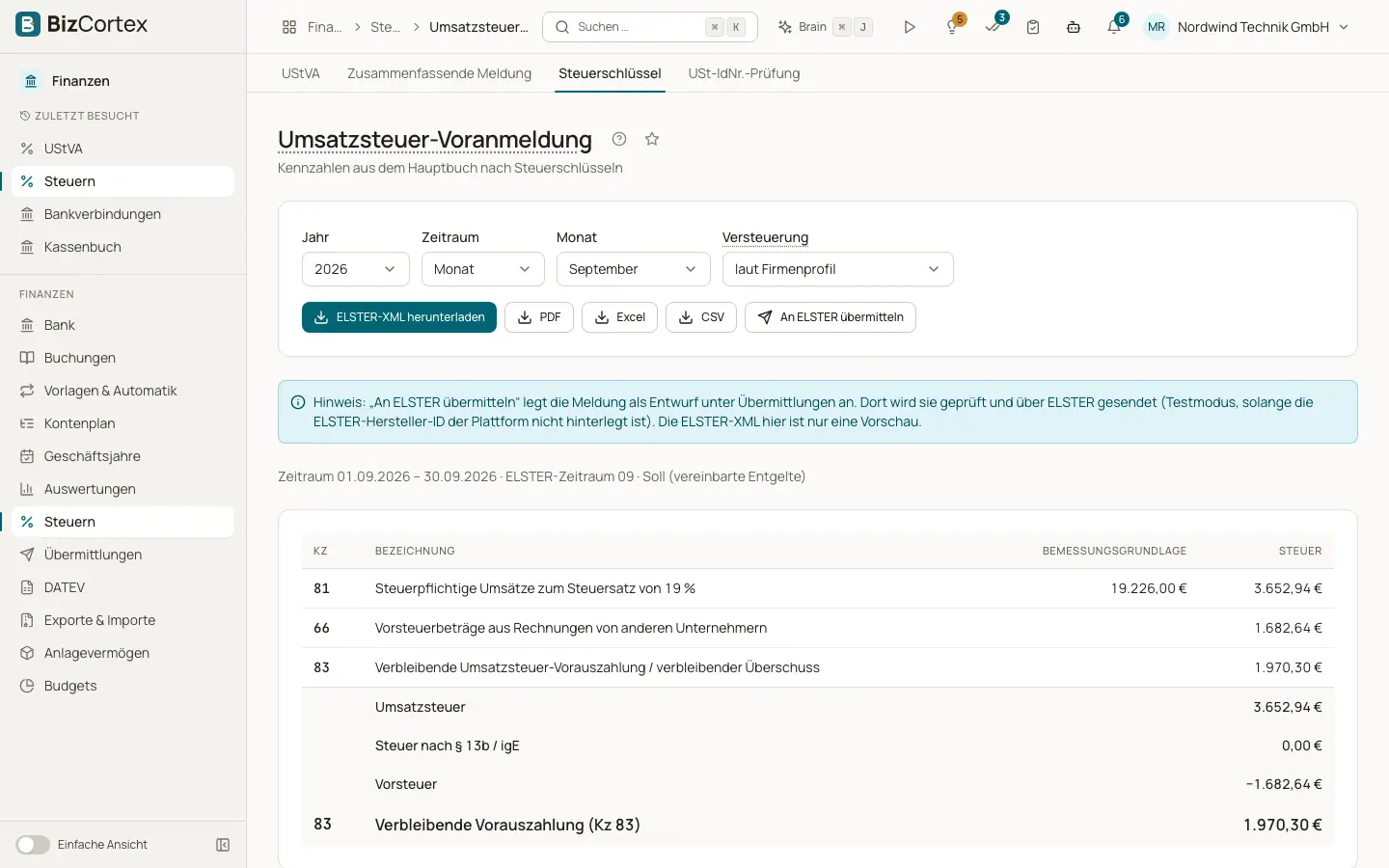 Umsatzsteuererklärung in anderen Ländern