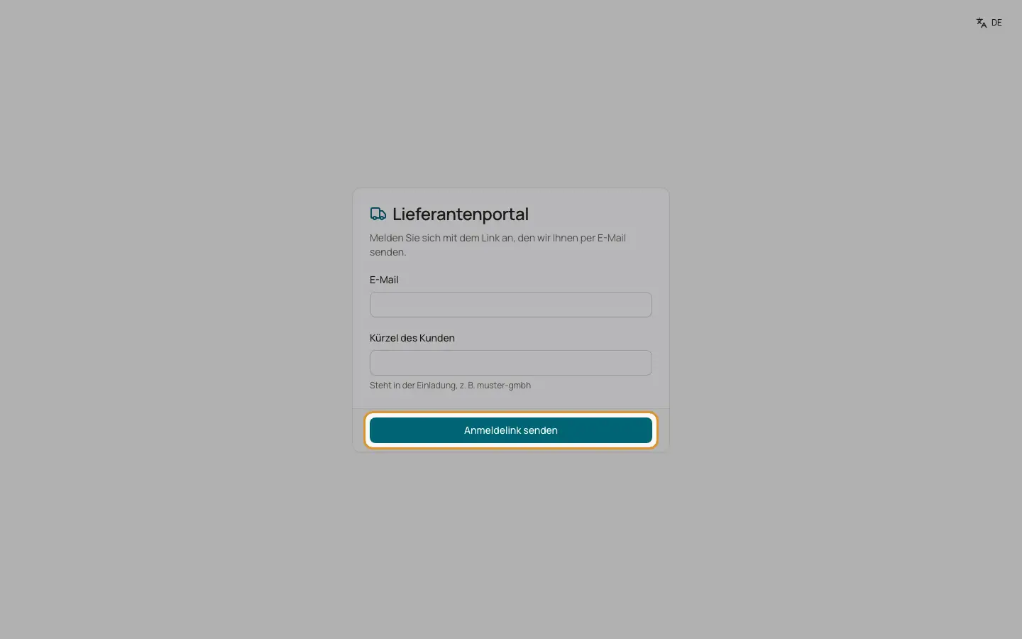 Lieferantenportal: was Lieferanten sehen