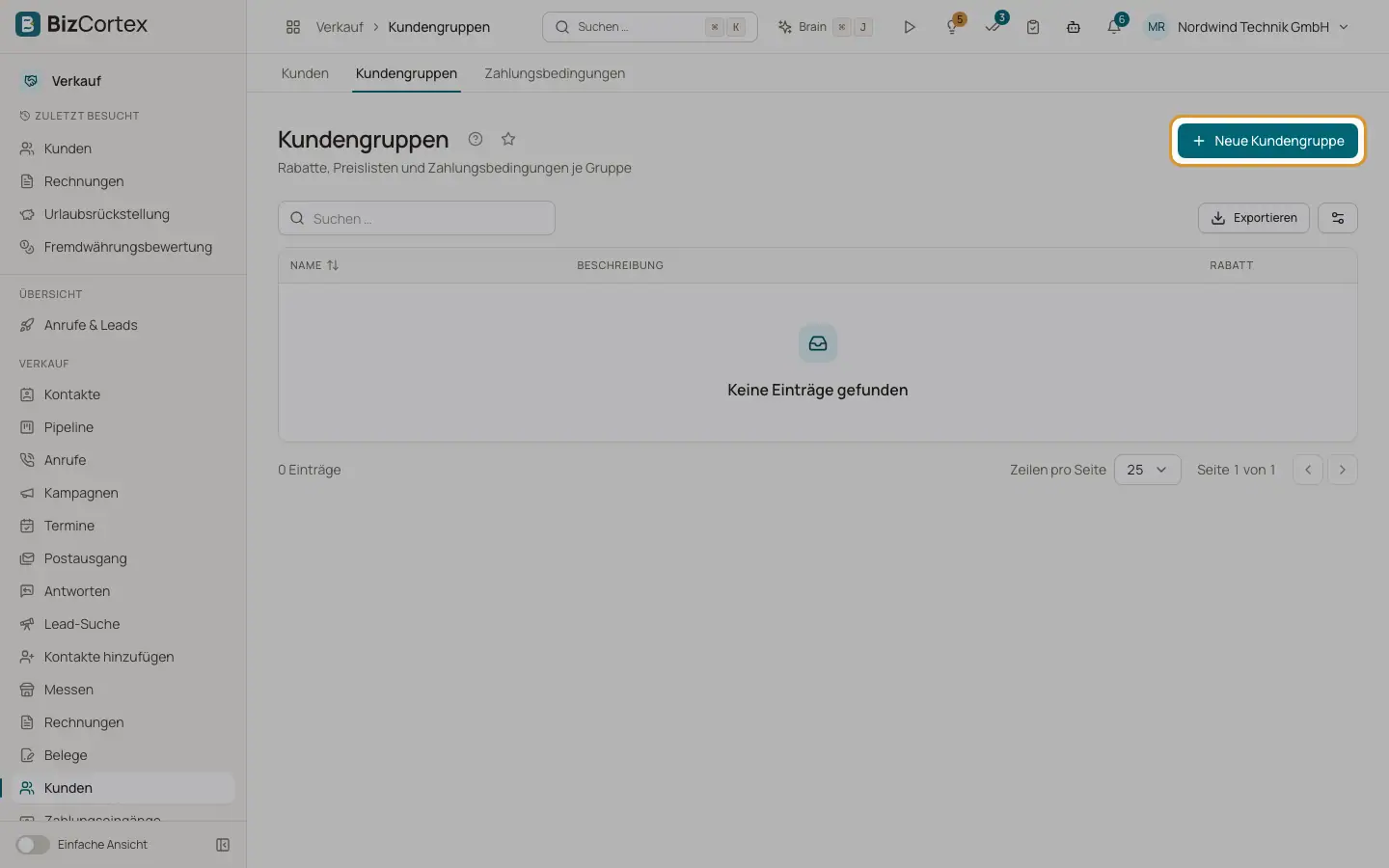 Kundengruppen