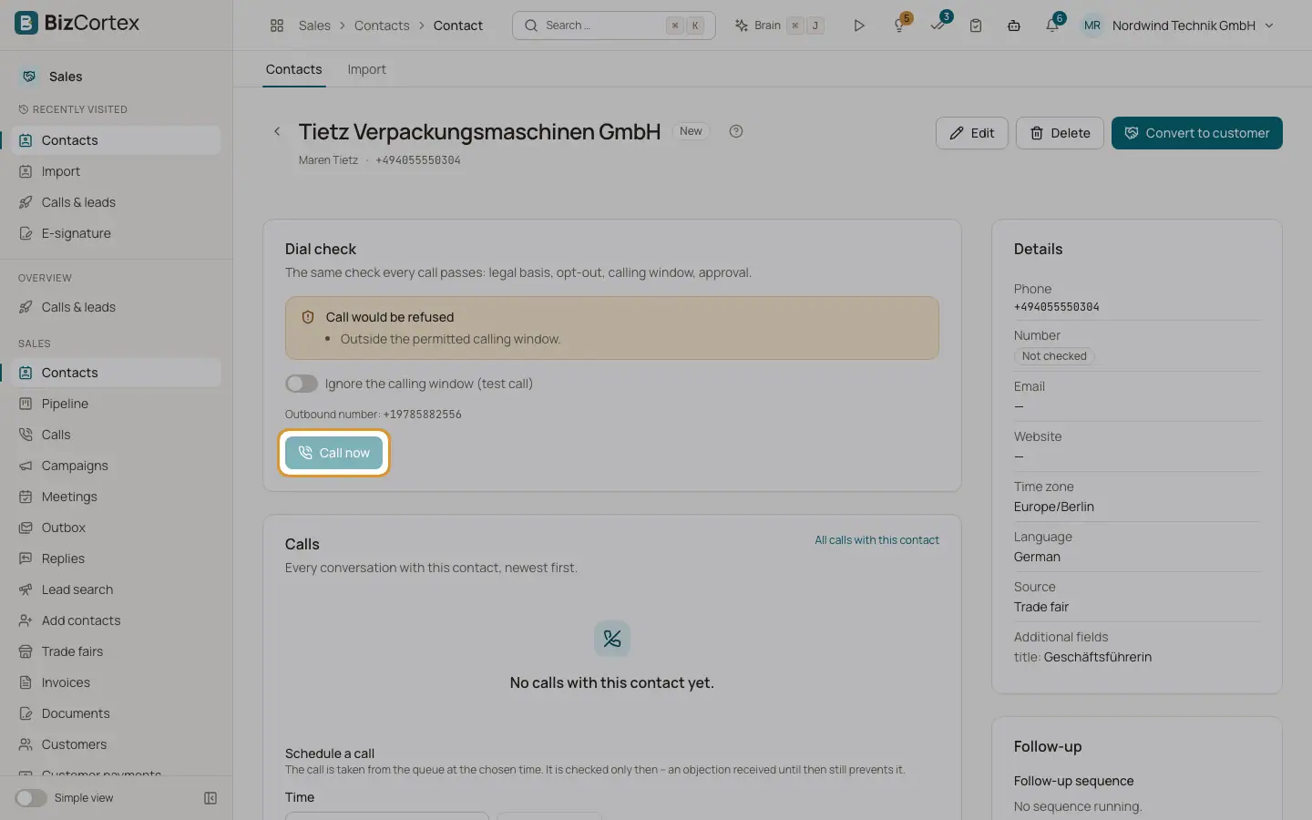 Kontaktsiden