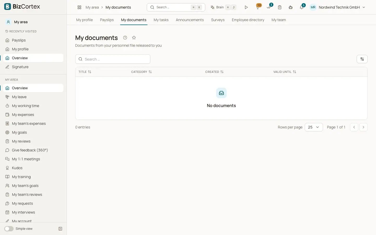 Mis documentos