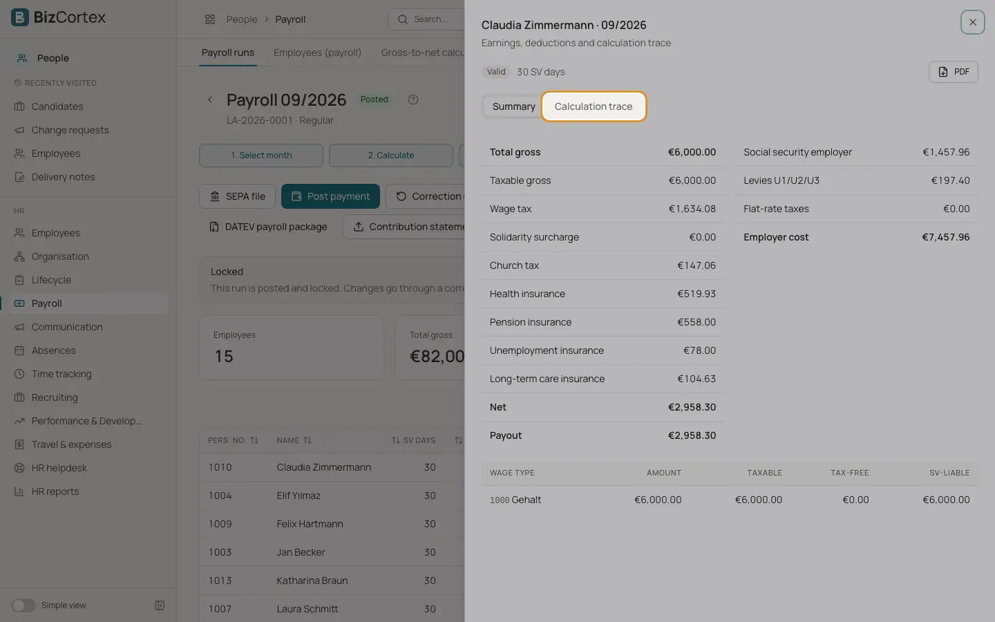 Payslips